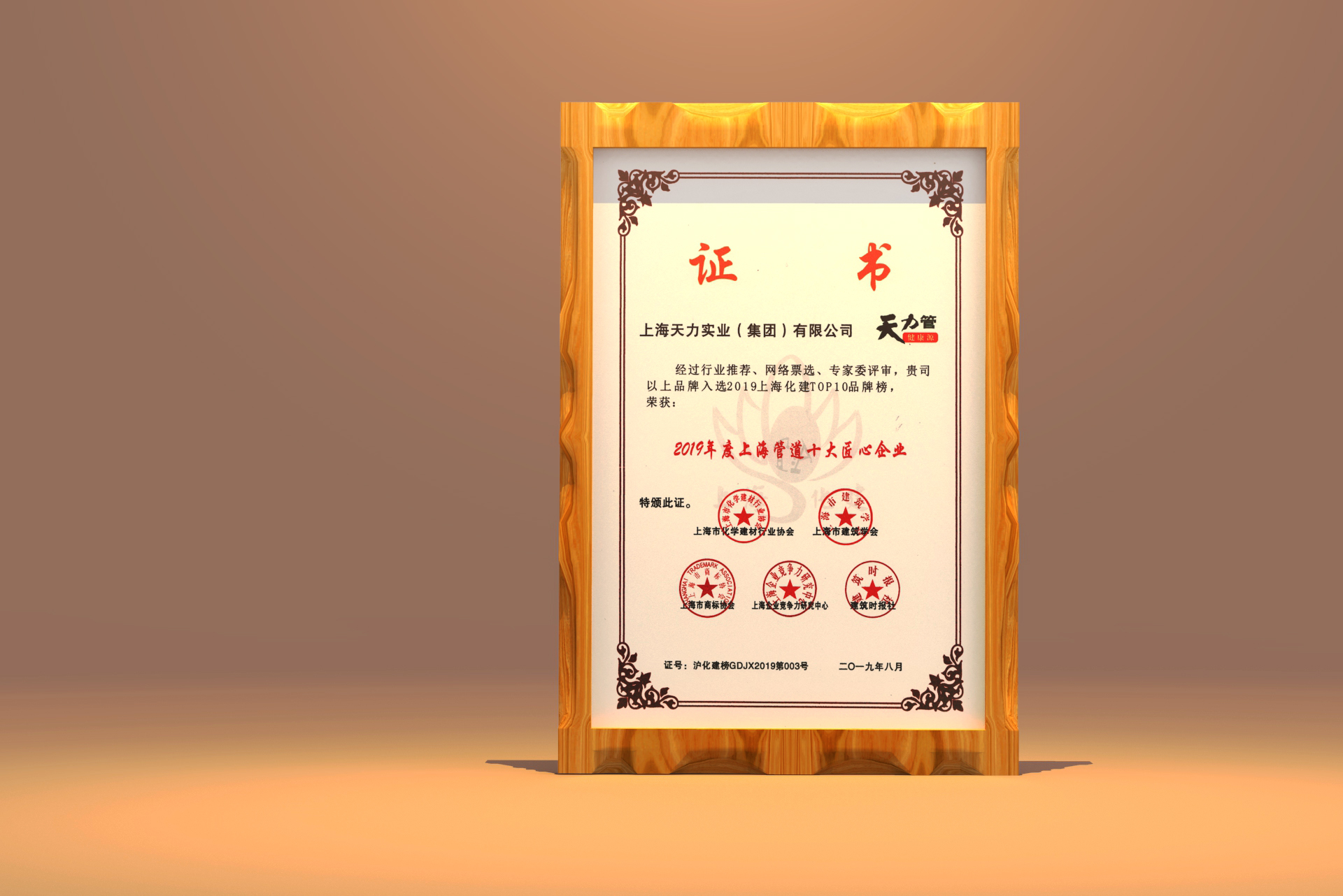 十大匠心企业